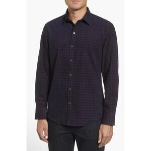 Zachary Prell Byas Check Corduroy Sport Shirt – Size XL